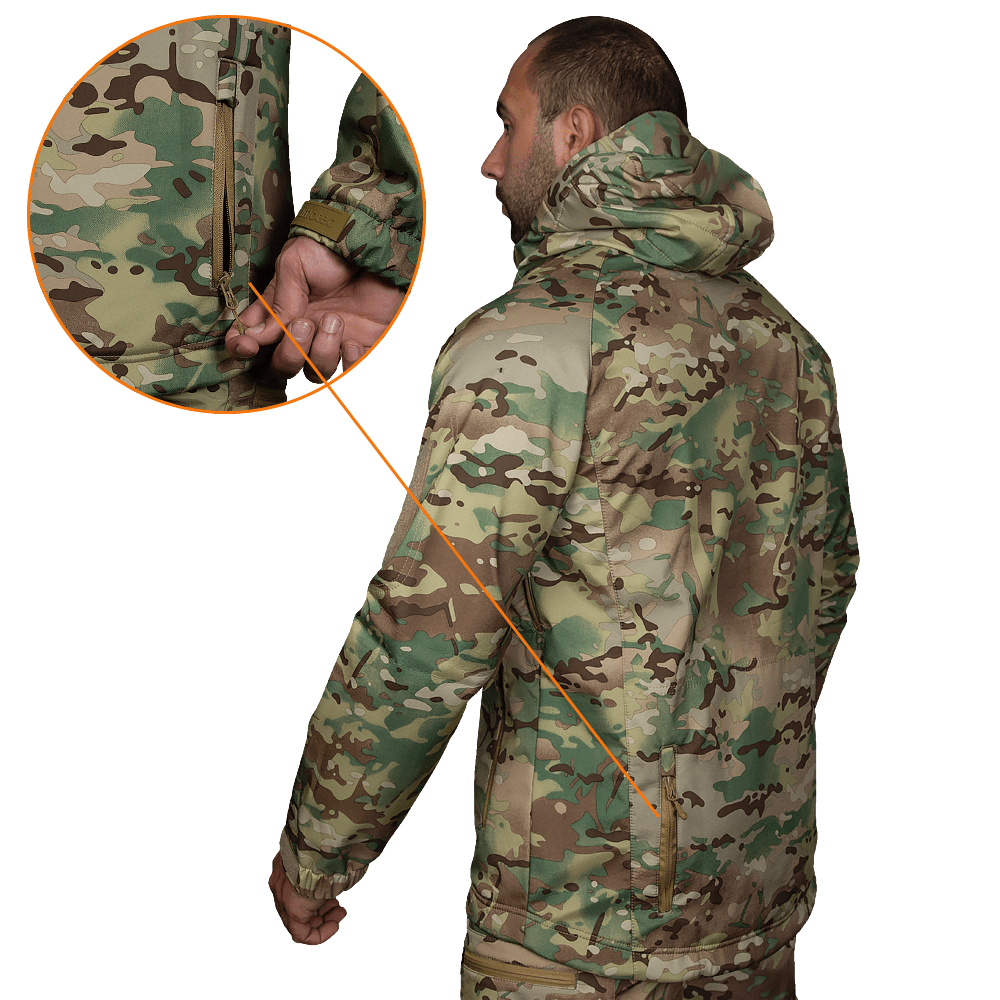 Куртка Camotec Stalker SoftShell Multicam Фото 3